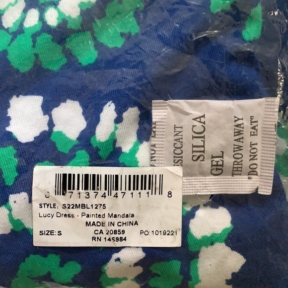 Hatley Lucy Dress New With  Tags Painted Mandala Size Small - Picture 8 of 12